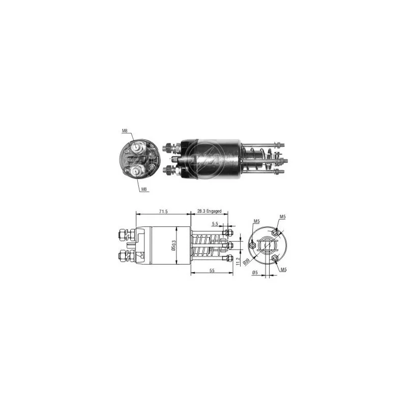 Contacteur, démarreur ERA ZM5651