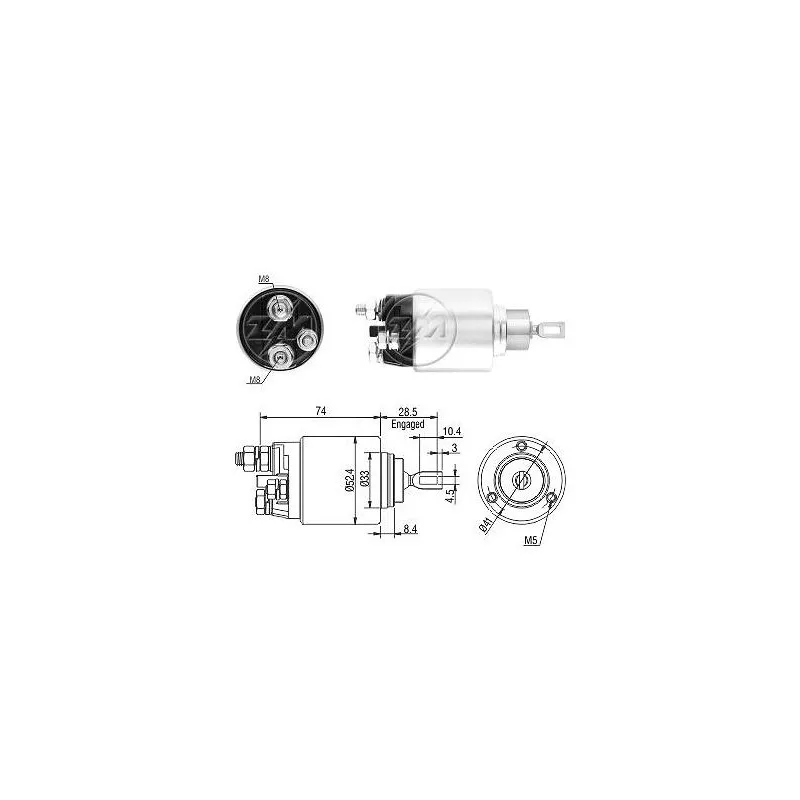 Contacteur, démarreur ERA ZM6381