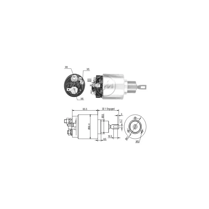Contacteur, démarreur ERA ZM675