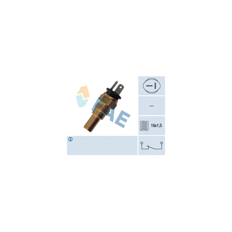 Sonde de température, liquide de refroidissement FAE 32742