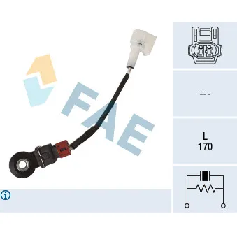 Capteur de cognement FAE 60252