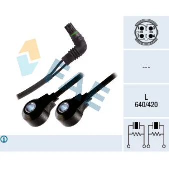 Capteur de cognement FAE 60255