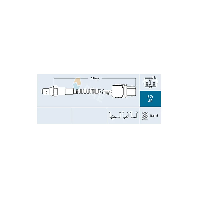 Sonde lambda FAE 75151