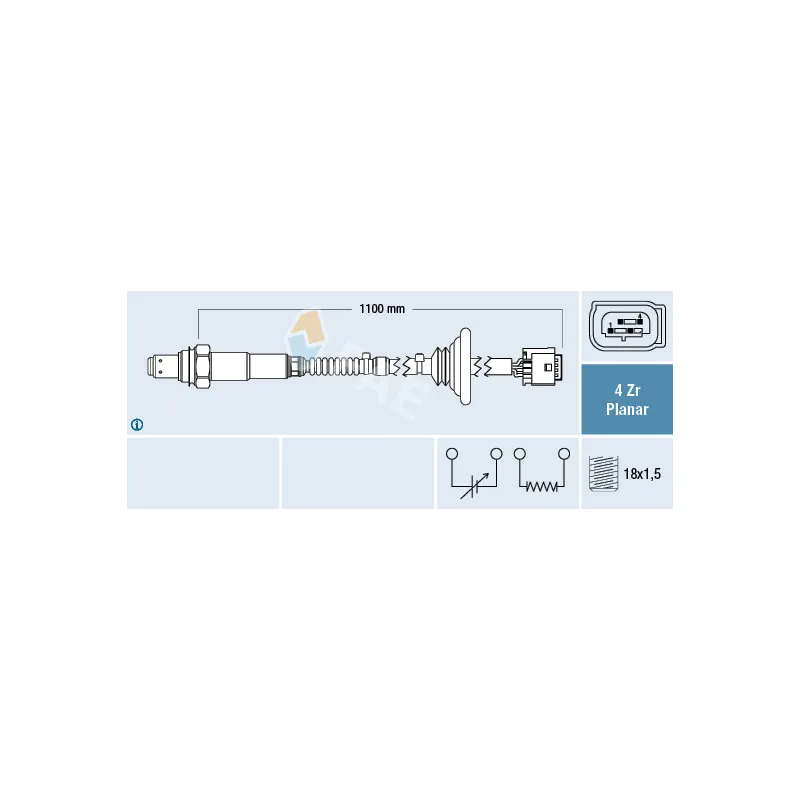 Sonde lambda FAE 77646