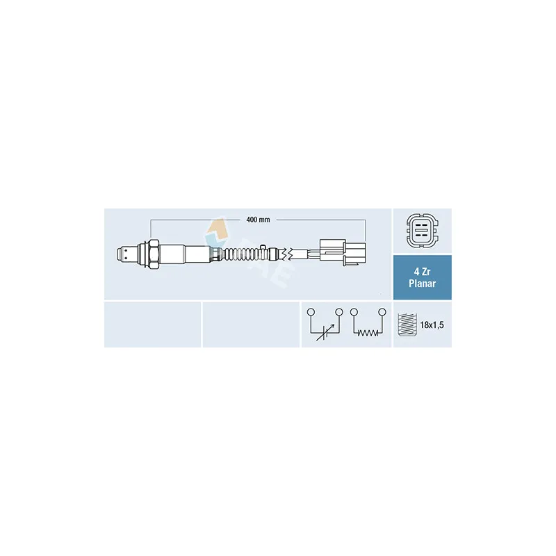 Sonde lambda FAE 77687