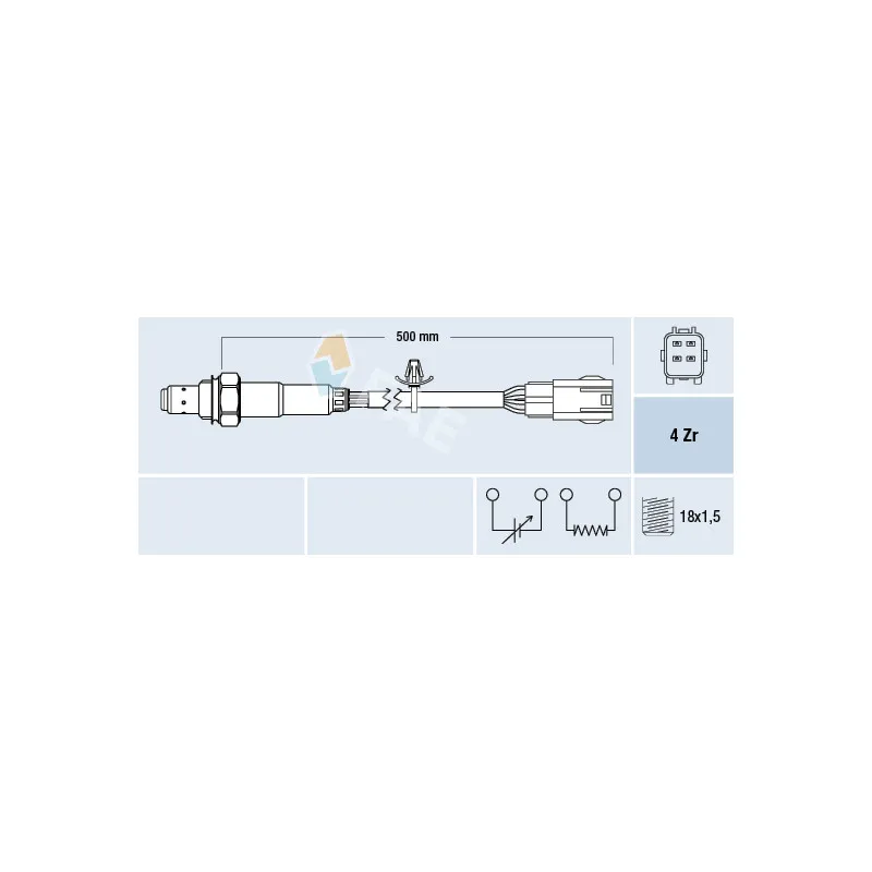 Sonde lambda FAE 77699