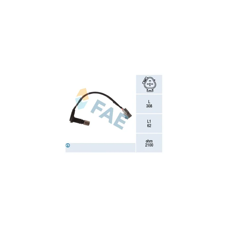 Capteur d'angle, vilebrequin FAE 79533