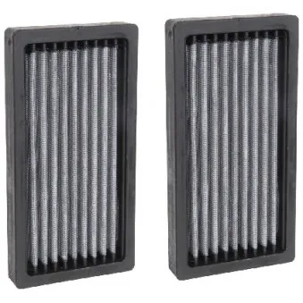 Filtre, air de l'habitacle K&N FILTERS VF1016