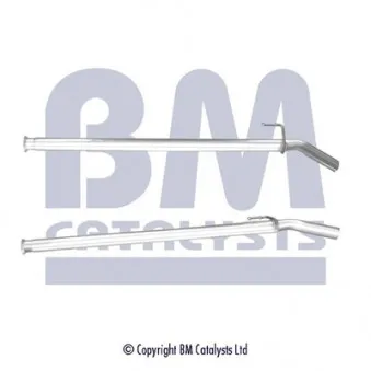 Tuyau d'échappement BM CATALYSTS BM50631