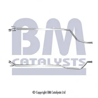 Tuyau d'échappement BM CATALYSTS BM50734