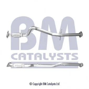 Tuyau d'échappement BM CATALYSTS BM50761