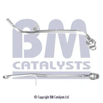Conduite à press, capteur de press (filtre particule/suie) BM CATALYSTS PP11010A