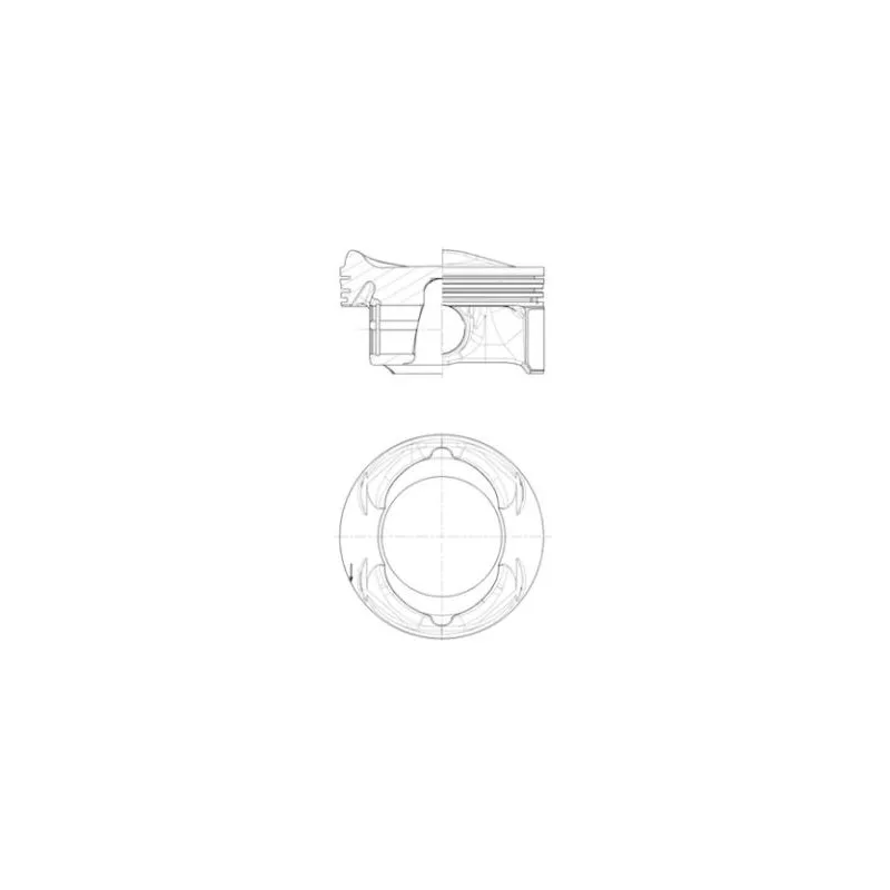 Piston KOLBENSCHMIDT 40104600