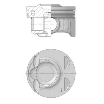 Piston KOLBENSCHMIDT