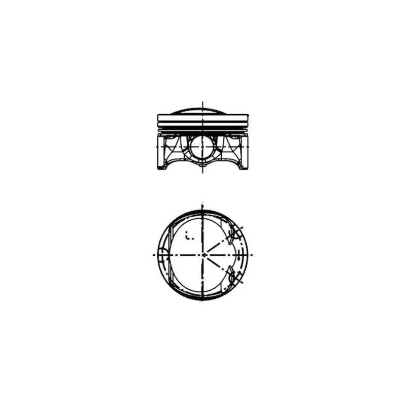 Piston KOLBENSCHMIDT 41477620
