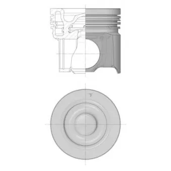 Piston KOLBENSCHMIDT 41628600