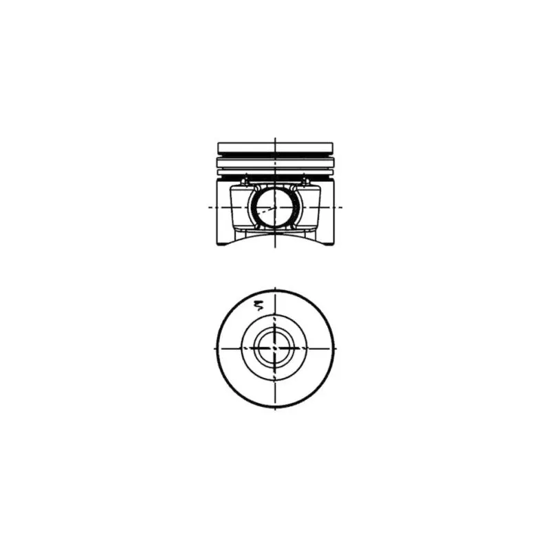 Piston KOLBENSCHMIDT 41801600