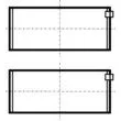 Kit de coussinets de bielle KOLBENSCHMIDT 77974610 - Visuel 1