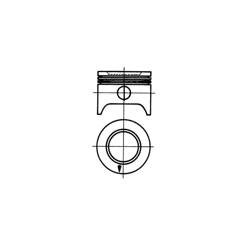 Piston KOLBENSCHMIDT 92803601