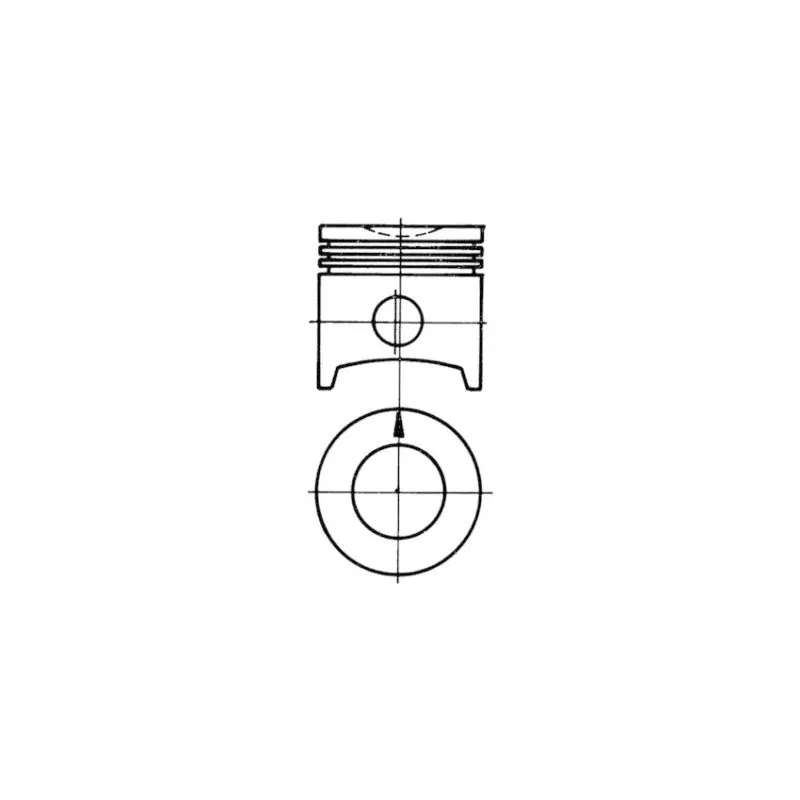 Piston KOLBENSCHMIDT 93293602