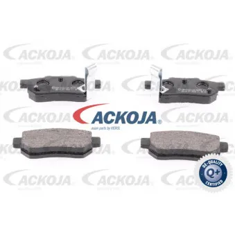 Jeu de 4 plaquettes de frein arrière ACKOJA A26-0024