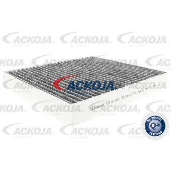 Filtre, air de l'habitacle ACKOJA A37-31-0004