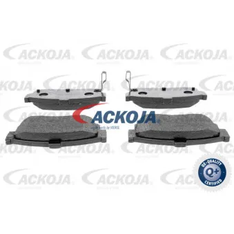 Jeu de 4 plaquettes de frein arrière ACKOJA A38-0052