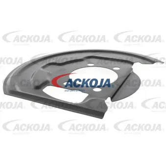 Déflecteur, disque de frein avant gauche ACKOJA A38-0496