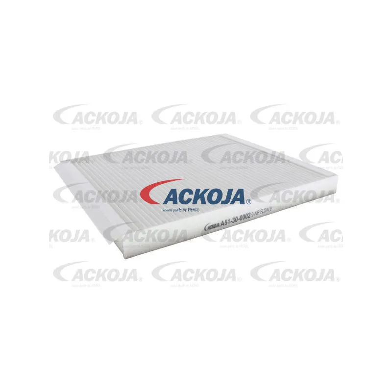 Filtre, air de l'habitacle ACKOJA A51-30-0002