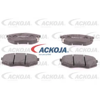Jeu de 4 plaquettes de frein arrière ACKOJA A52-2118