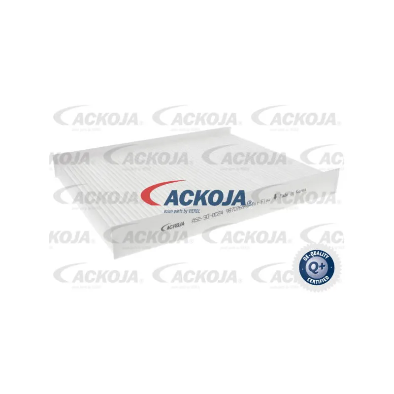 Filtre, air de l'habitacle ACKOJA A52-30-0024