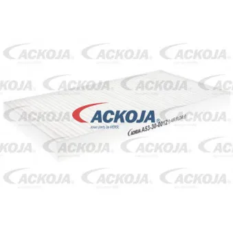 Filtre, air de l'habitacle ACKOJA A53-30-0012