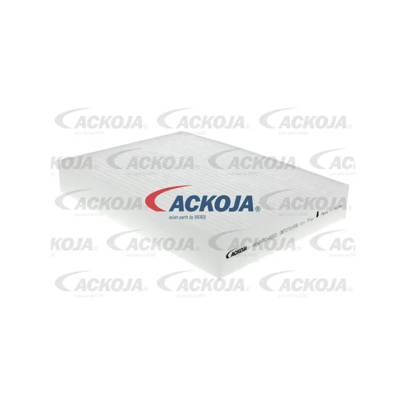Filtre, air de l'habitacle ACKOJA A64-30-0001