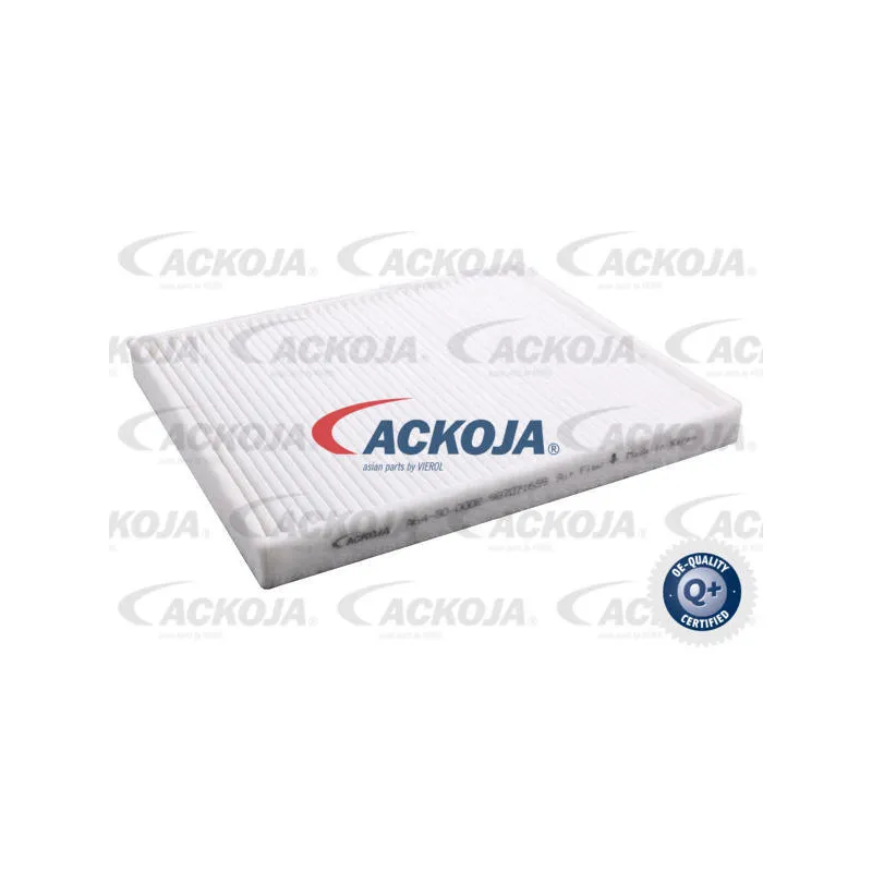 Filtre, air de l'habitacle ACKOJA A64-30-0002