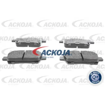 Jeu de 4 plaquettes de frein avant ACKOJA A70-0033