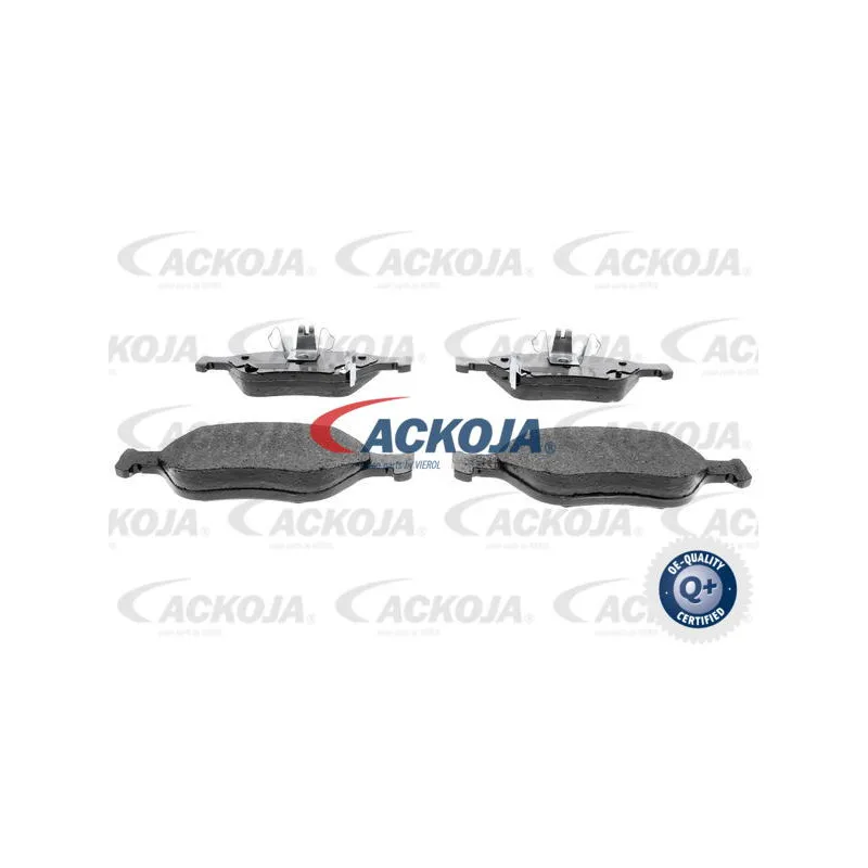 Jeu de 4 plaquettes de frein avant ACKOJA A70-0037
