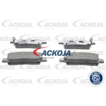 Jeu de 4 plaquettes de frein avant ACKOJA A70-0040