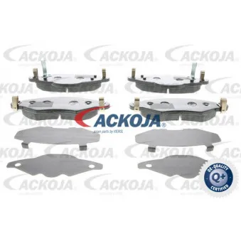 Jeu de 4 plaquettes de frein avant ACKOJA A70-0041