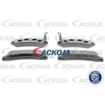 Jeu de 4 plaquettes de frein arrière ACKOJA A70-0051