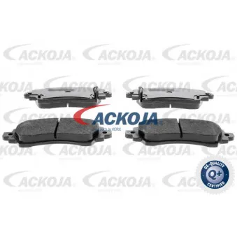 Jeu de 4 plaquettes de frein avant ACKOJA A70-0054