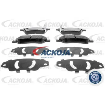 Jeu de 4 plaquettes de frein avant ACKOJA A70-0055