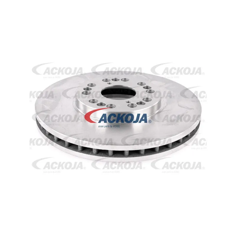 Jeu de 2 disques de frein avant ACKOJA A70-80008