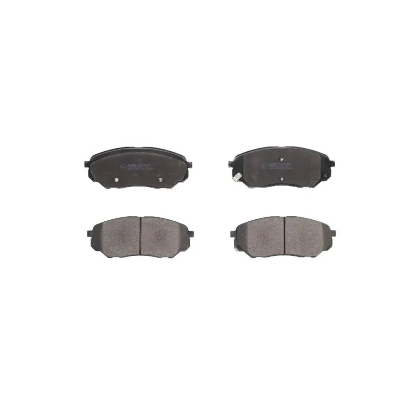 Jeu de 4 plaquettes de frein avant ABE C10533ABE