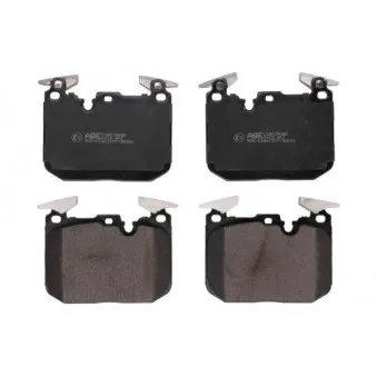 Jeu de 4 plaquettes de frein avant ABE C1B039ABE