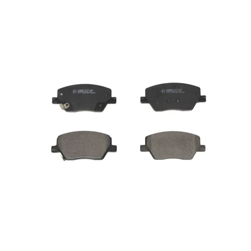 Jeu de 4 plaquettes de frein avant ABE C1F071ABE