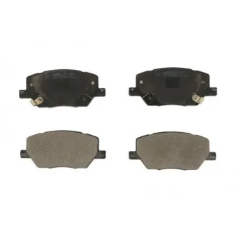 Jeu de 4 plaquettes de frein avant ABE C1F072ABE