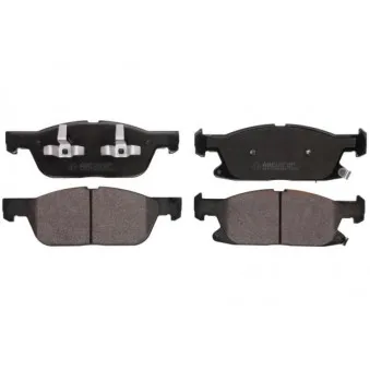 Jeu de 4 plaquettes de frein avant ABE C1G071ABE