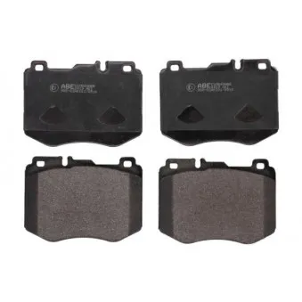 Jeu de 4 plaquettes de frein avant ABE C1M068ABE