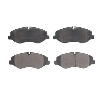 Jeu de 4 plaquettes de frein avant ABE C1M070ABE