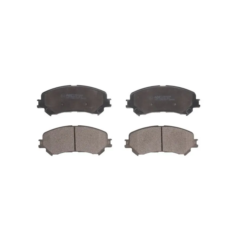 Jeu de 4 plaquettes de frein avant ABE C1R050ABE
